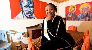 Home gallery in Alexandra Township South Africa