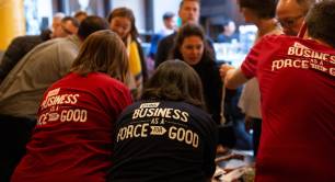 B Lab business as a force for good t-shirts