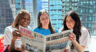 Carolina and colleagues reading TEI in NY 2026