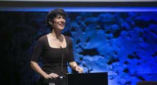 Elma Saiz Spanish minister of inclusion at SpainNAB 2025