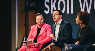 Ian Bassin and Felipe Estefan at Skoll Forum 2024