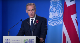 Mark Carney at COP26 screenshot