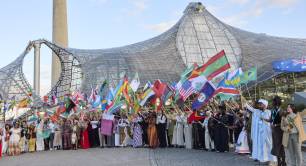 One Young World Summit participants