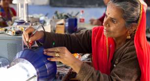 Solar engineering trainer, Barefoot College, India