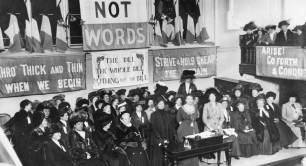 Suffragettes, 1908