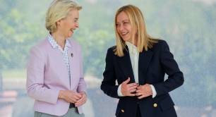 Ursula Von Der Leyen and Georgia Meloni