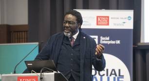 Victor Adebowale at the Social Value Leaders conference