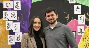 Vitalii and Hanna in Dundee