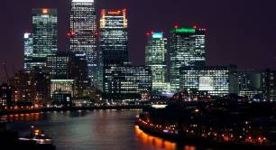 London city night view