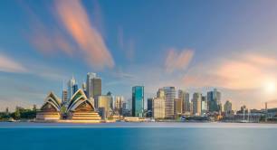 Skyline of Sydney, Australia