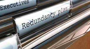 picture of a folder saying "redundancy plan"