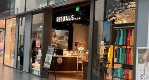 A Rituals shop in a shopping mall
