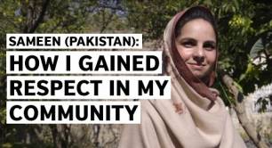 Sameen (Pakistan): How I gained respect in my community